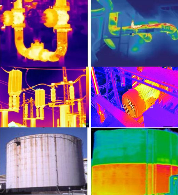 熱成像雙光譜云臺攝像工業應用 圖片關鍵詞